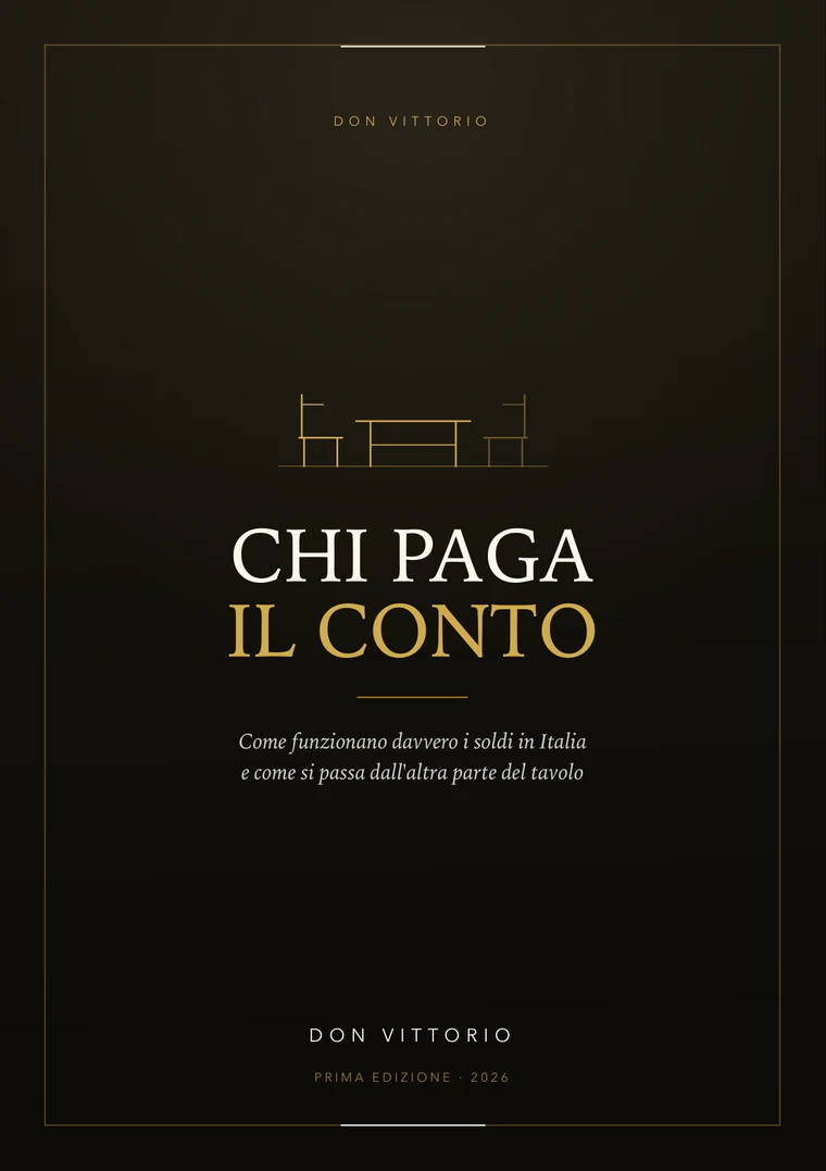 Chi paga il conto — copertina