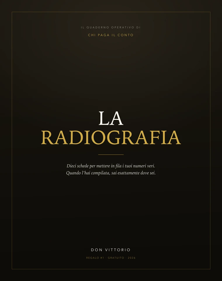 Copertina de La Radiografia