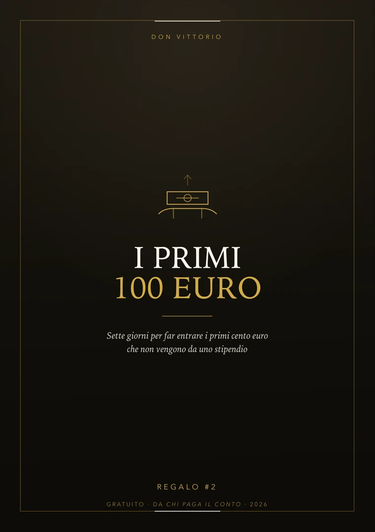 Copertina de I primi 100 euro